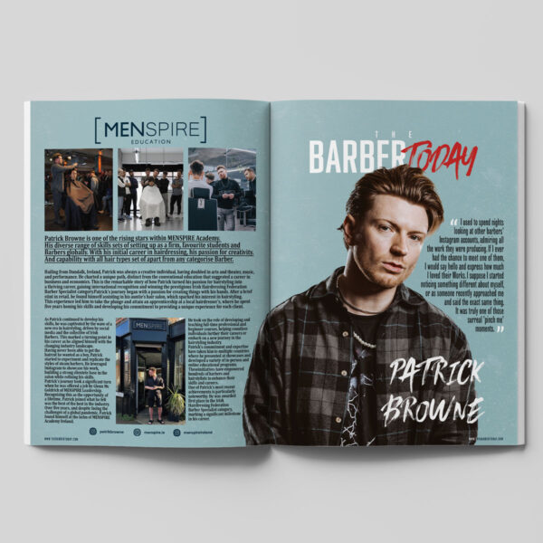 Patrick Browne X The Barber Today 2