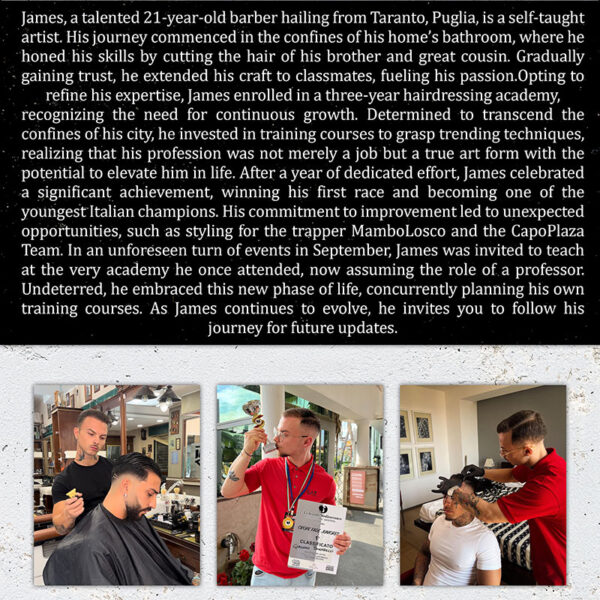The Barber Today X James 2